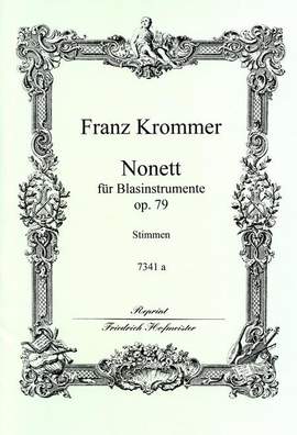 Franz Krommer: Nonett für Blasinstrumente op. 79, Voicensatz