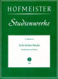 A. Baklanowa: Acht Stücke für Klarinette und Klavier