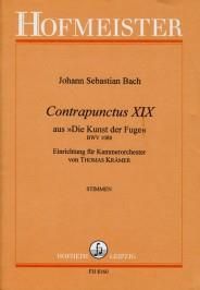 Johann Sebastian Bach: Contrapunctus XIX aus Die Kunst der Fuge