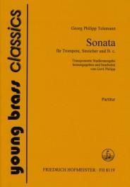 Georg Philipp Telemann: Sonata für Trompete, Streicher und Basso Continuo