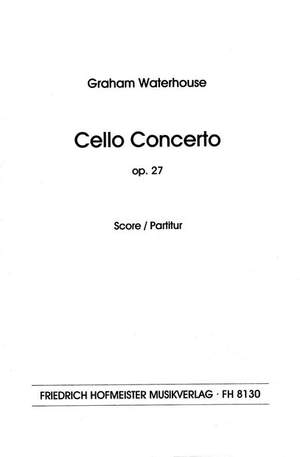 Graham Waterhouse: Cello Concerto op. 27