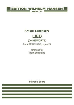 Arnold Schönberg: Lied