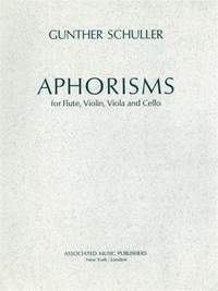 Gunther Schuller: Aphorisms