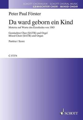 Foerster, P P: Da ward geborn ein Kind