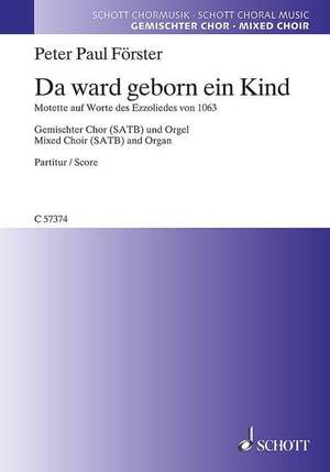 Foerster, P P: Da ward geborn ein Kind