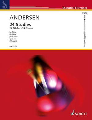 Andersen, J: 24 Studies op. 15
