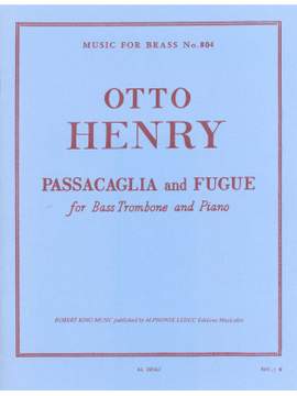 Otto Henry: Passacaglia And Fugue