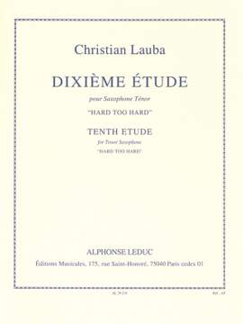 Christian Lauba: Etude N010
