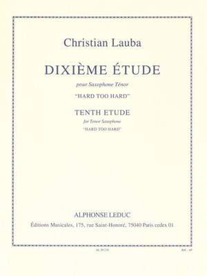 Christian Lauba: Etude N010