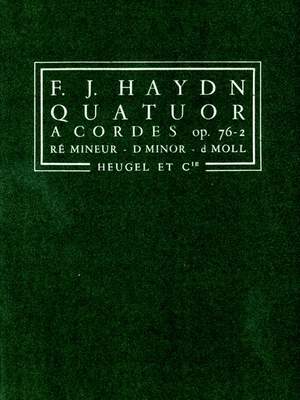 Franz Joseph Haydn: Quatuor A Cordes Op76/2