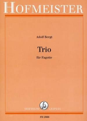 Adolf Bergt: Trios