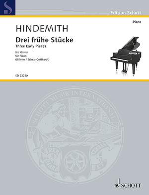 Hindemith, P: Three Early Pieces