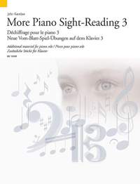 Kember, J: More Piano Sight-Reading 3 Vol. 3