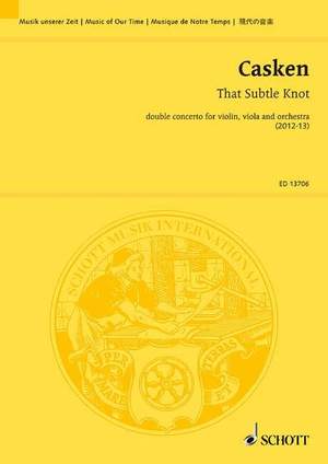 Casken, J: That Subtle Knot