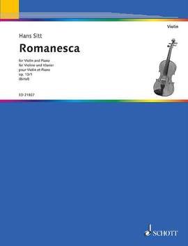 Sitt, H: Romanesca op. 13/1