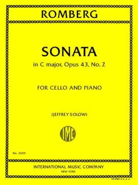 Bernhard Romberg: Sonata in C major, Op. 43, No. 2