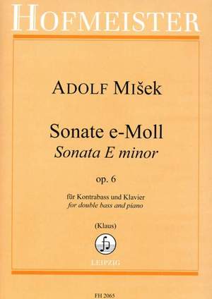 Sonate e-Moll E minor op. 6