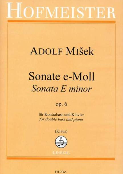 Sonate e-Moll E minor op. 6