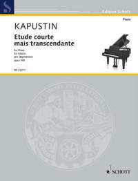 Kapustin, N: Etude courte mais transcendante op. 149
