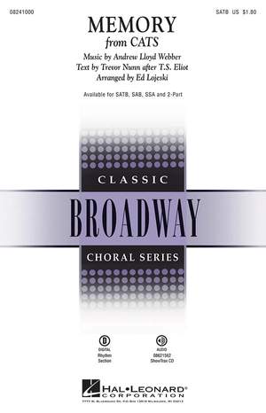 Lloyd Webber: Memory (SATB)