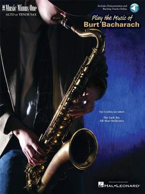 Play the Music of Burt Bacharach - Jack Six, arranger - tenor & alto sax