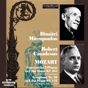 Mozart: Concerto for 2 Pianos & Symphony No. 39