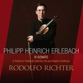Erlebach: Six Sonatas for Violin & Viola da Gamba with bass continuo
