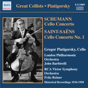 Great Cellists - Piatigorsky Product Image