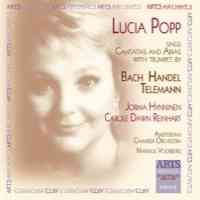 Lucia Popp sings Cantatas and Arias with Trumpet by Bach, Handel, Telemann