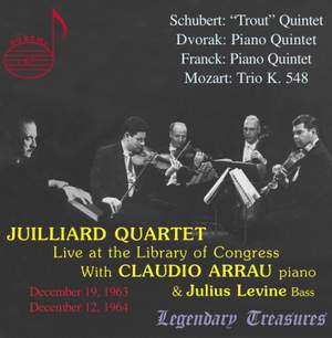 Juilliard Quartet live at the Library of Congress Product Image