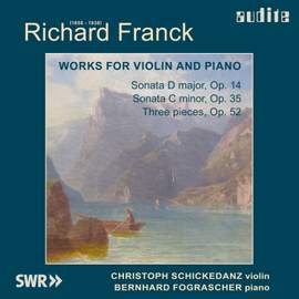 Richard Franck: Violin Sonatas Nos. 1 & 2 and Three Pieces