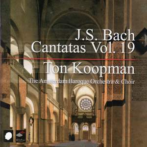 J S Bach - Complete Cantatas Volume 19 Product Image