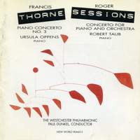 Roger Sessions & Francis Thorne - Piano Works