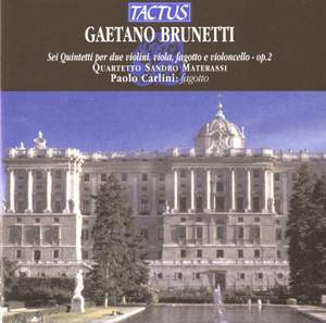 Brunetti: Six Quintets for 2 violins, viola, bassoon & cello Op. 2