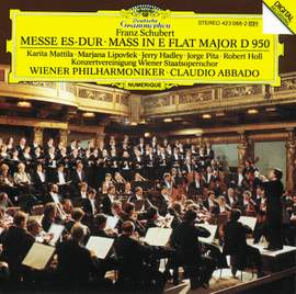 Schubert: Mass No. 6 in E flat major, D950