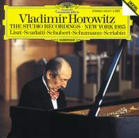 Vladimir Horowitz - The Studio Recordings New York 1985