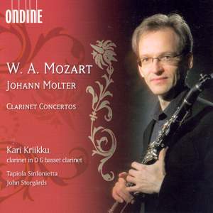 Molter & Mozart: Clarinet Concertos Product Image