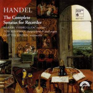 Handel: Complete Sonatas for Recorder Product Image