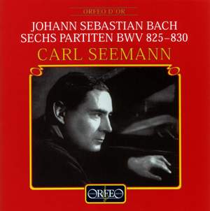 Bach, J S: Partitas Nos. 1-6, BWV825-830