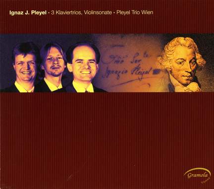 Pleyel: Three Piano Trios & Violin Sonata