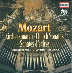 Mozart: Church (Epistle) Sonatas for Organ & Strings Nos. 1-17