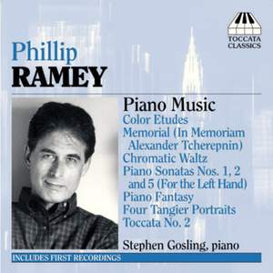 Phillip Ramey: Piano Music Volume 1
