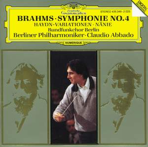 Brahms: Symphony No. 4, Variations on a theme by Haydn & Nänie von Friedrich Schiller