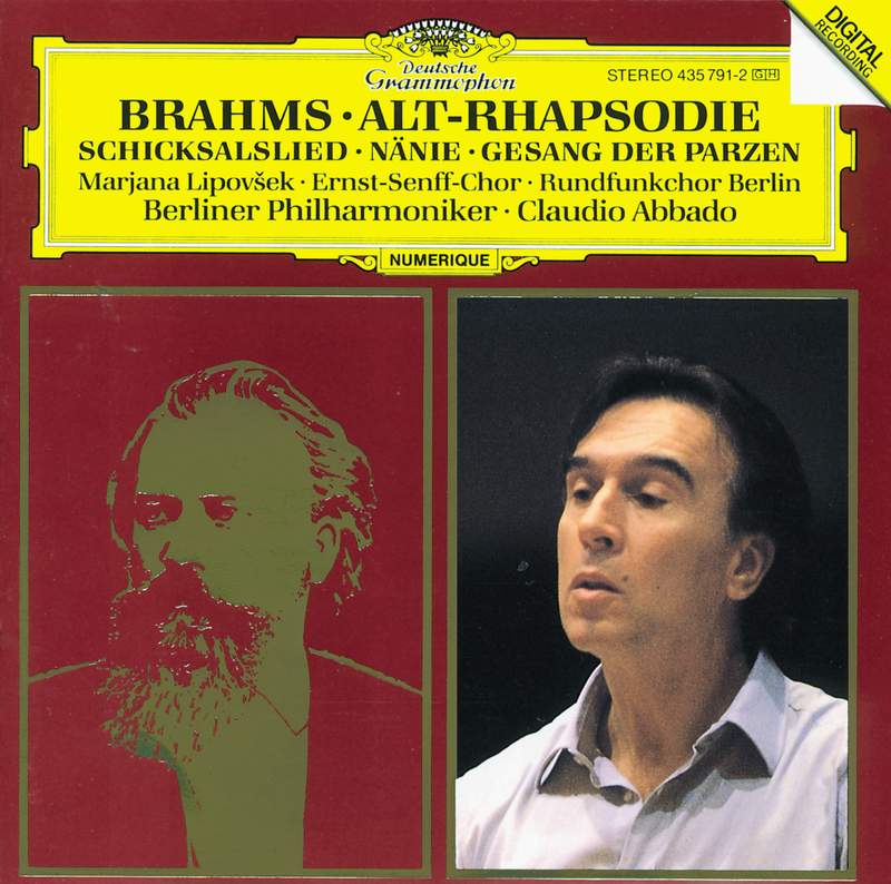 Brahms: Symphony No. 4, Variations on a theme by Haydn & Nänie von 