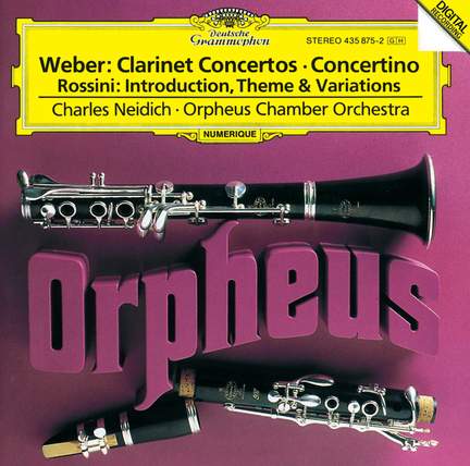 Weber: Clarinet Concertos