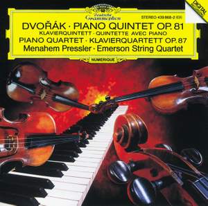 Dvorak: Piano Quintet & Piano Quartet No. 2 Product Image