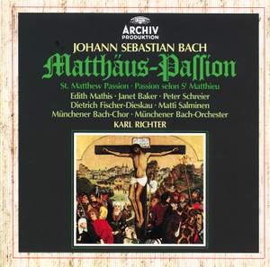 Bach, J S: St Matthew Passion, BWV244