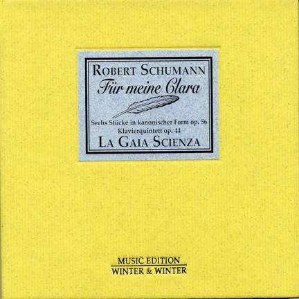 Schumann: Studies in Canonic Form & Piano Quintet