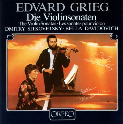 Grieg: Violin Sonatas Nos. 1-3, Op. 8, 13 & 45