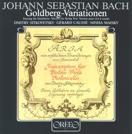 Bach, J S: Goldberg Variations, BWV988